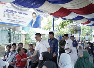 M. Lokot Nasution Ajak Masyarakat Perkuat Solidaritas dan Kepedulian Sosial Melalui Kegiatan 4 Pilar Kebangsaan